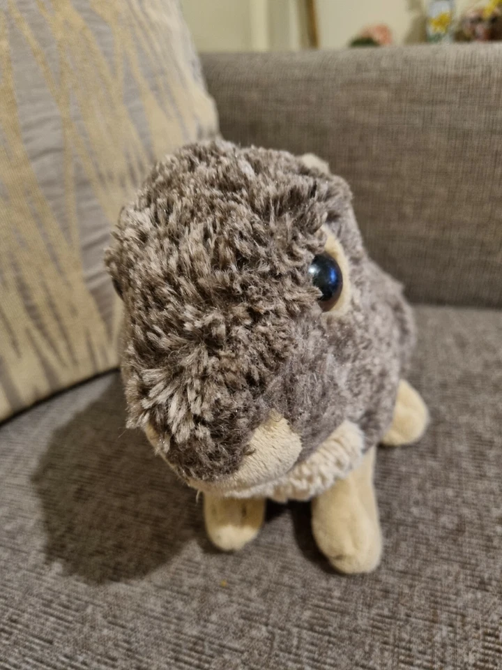 Cuddlekins Realist Baby Bunny Rabbit Plush Toy Wild Republic Speckled Brown 2014 - image 2 of 4