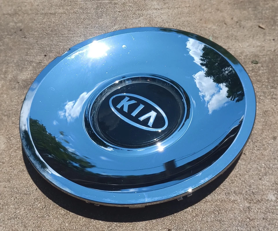 Tapa central Kia Magentis Optima 2003-2006, cromo, 52960 3C110 01 Foto 2 de 3