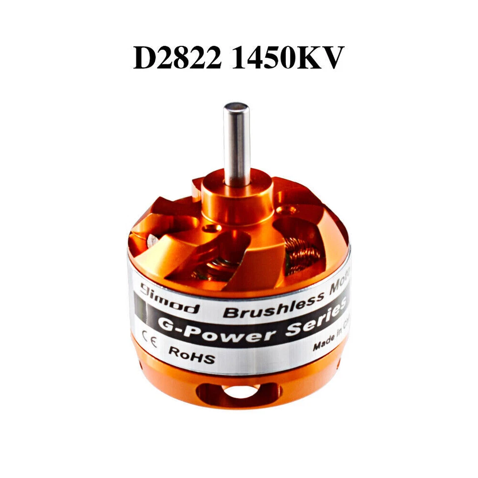 D2822 Brushless Motor 1450KV 2-3S For RC Aircraft Multi-copter Outrunner Motor - Image 2 of 4