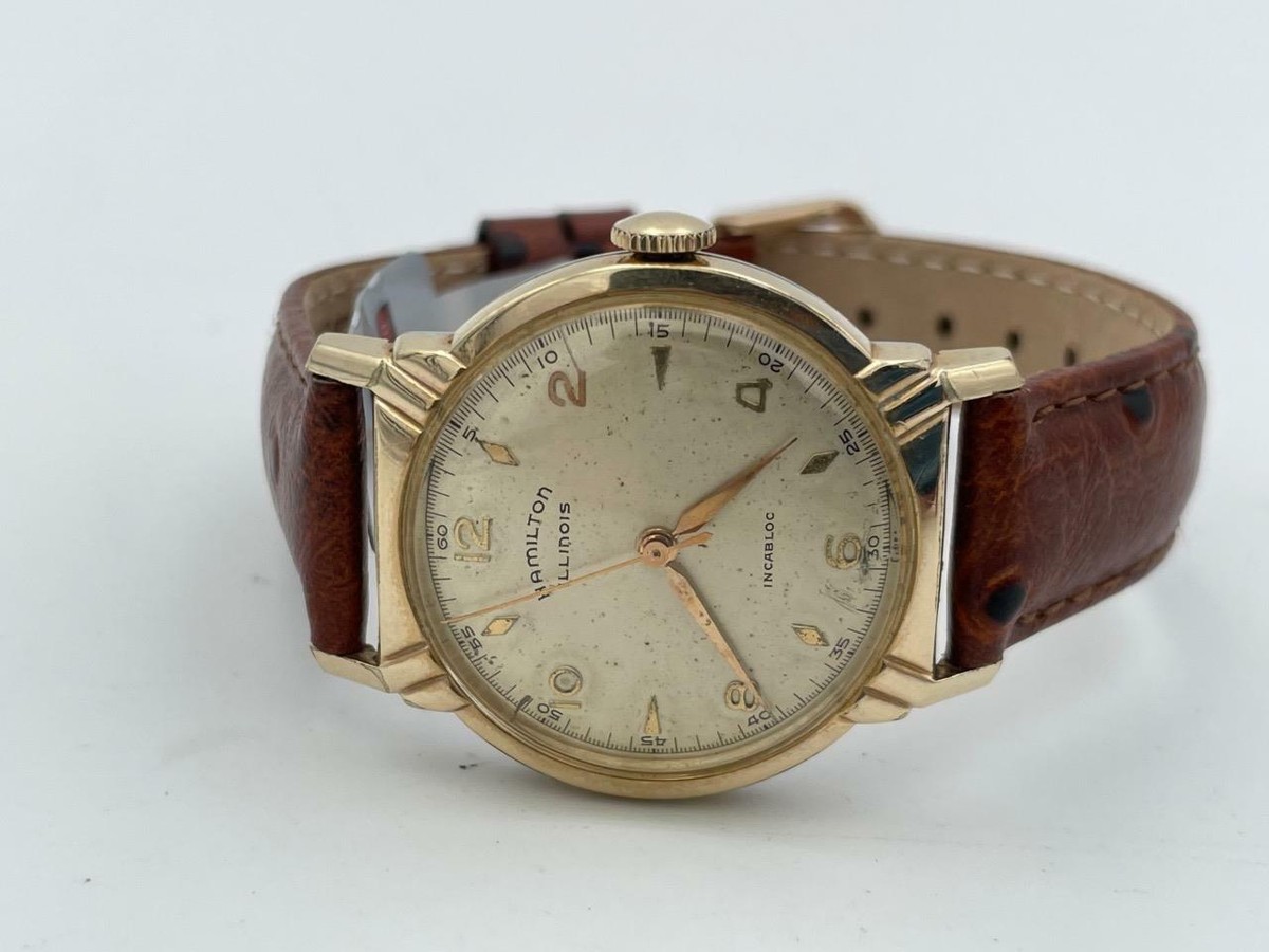 Vintage 1960s Hamilton Illinois Mechanical Watch