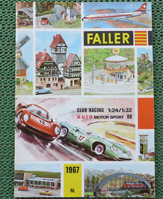 Faller  -- Modellbau Jahres Katalog 1967  - Sprache Niederländisch #170320