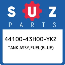 44100-43H00-YKZ Suzuki Tank assy,fuel(blue) 4410043H00YKZ, New Genuine OEM Part