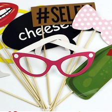 10 Photo Booth Photobooth Hens Night Bachelorette Bridal Shower Party Prop DIY