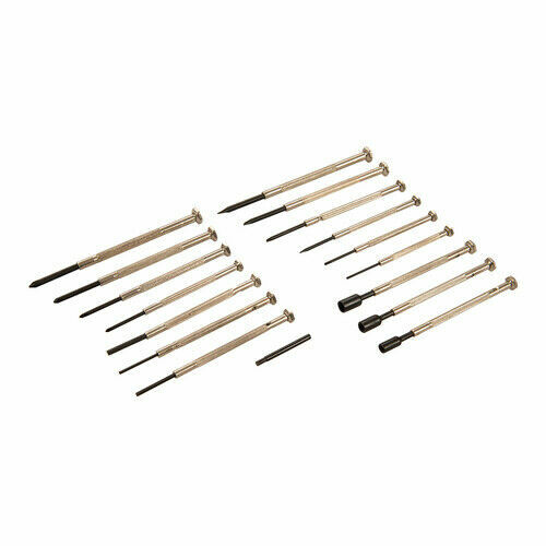 16 Precision Screwdriver Set Jewellers Repair Mobile Phones Laptops Watches S45 - Picture 3 of 3