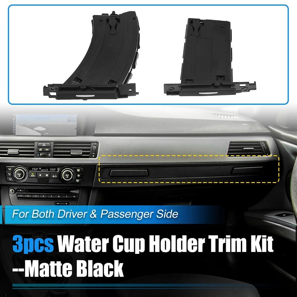 Parts Cup Holder Set Trim Car Divers Passenger Side Fittings For