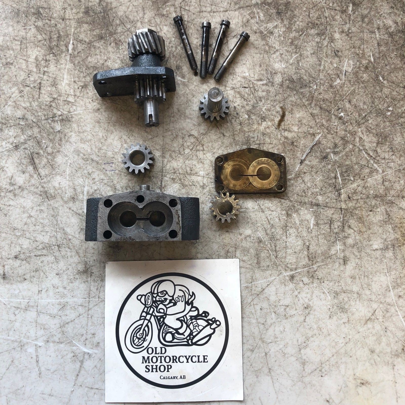 NORTON COMMANDO OIL PUMP 063037 eBay