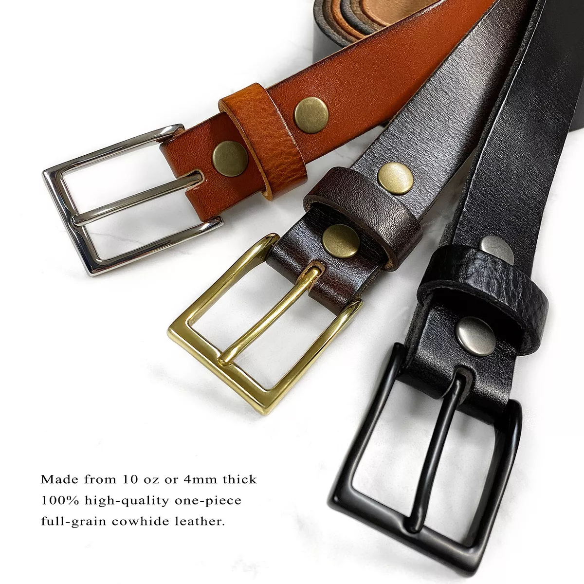 Full grain deals dress belt