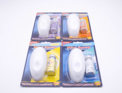 Reinex Fresh Duftspray Mini Duftspender Duftsprüher Ocean Lemon Orange Lavendel