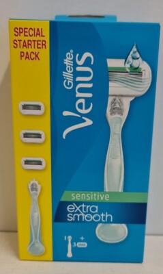 Venus Gillette Extra Smooth Damenrasierer 5 Klingen System - 3 Klingen 1 Stick