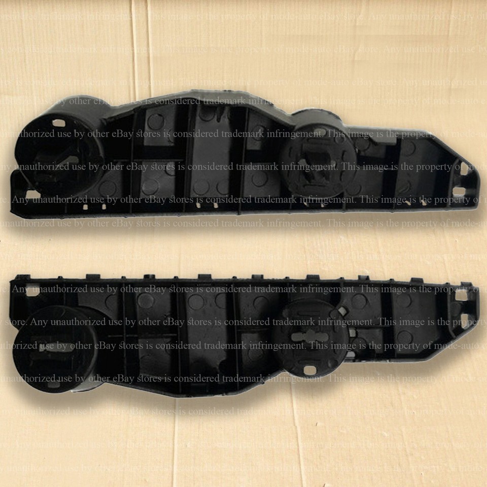 For 2016 - 2019 Nissan Sentra Front Bumper Supports Brackets Retainers Pair - Foto 9