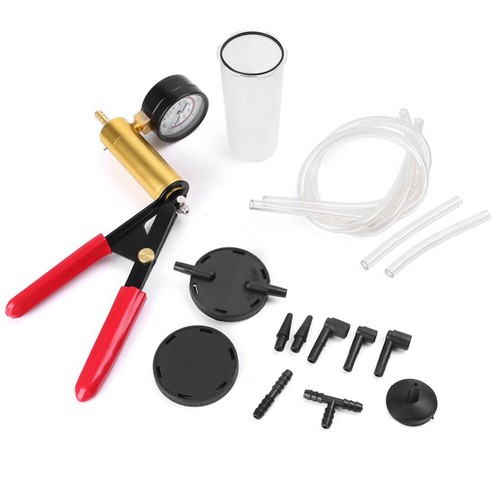 Juego de probador de purga de frenos de mano Kit de purga Bomba de vacío para automóvil Moto - Imagen 5 de 10