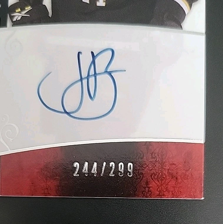 Jamie Benn 2009 UD Ultimate Rookies SP Auto /299 🔥 Dallas Stars Rookie Auto Foto 4 de 4