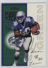 1998 Playoff Contenders Rookie Ticket Ahman Green #97 Auto 06yt