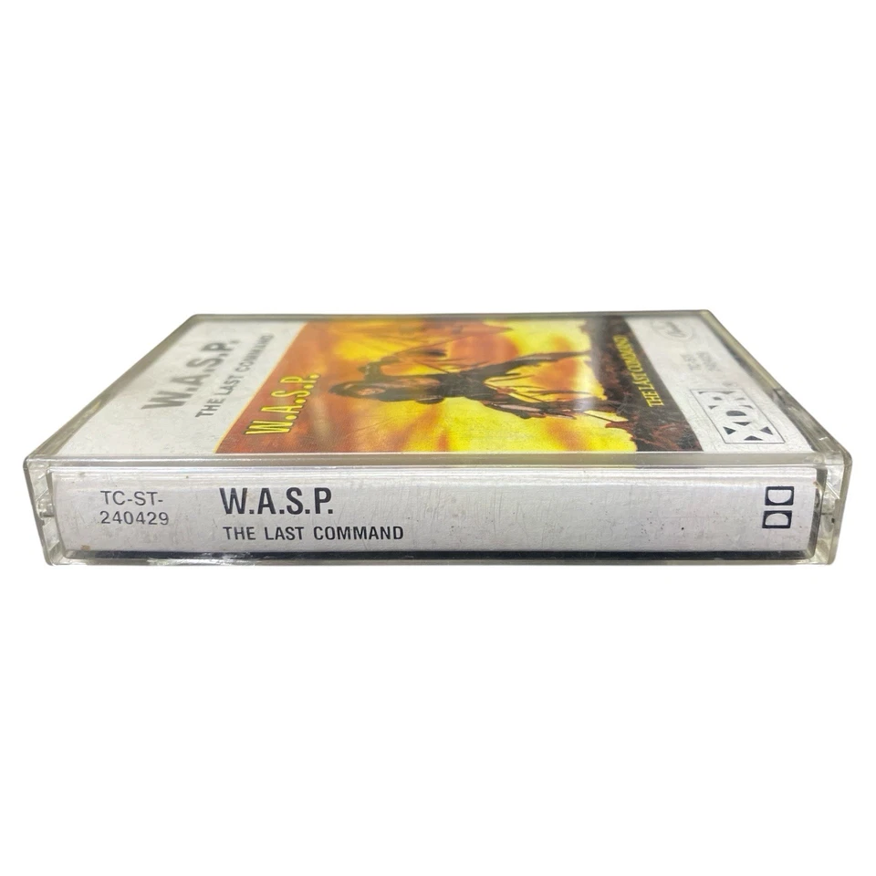 W.A.S.P. Кассетная лента The Last Command 1985 First AU Pressing TC-ST-240429 редкая - Изображение 3 из 4
