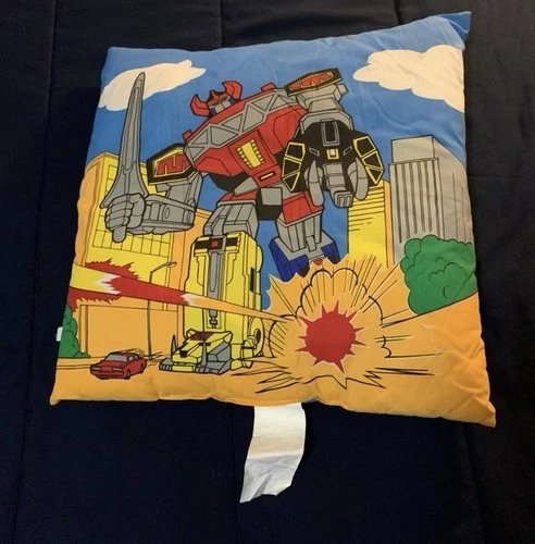 Vintage Mighty Morphin Power Rangers ORIGINAL Plush PILLOW, VERY RARE 1993