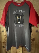 Lazy One Pajama Shirt “Don’t Wake The Bear” New With Tags Size XL Men
