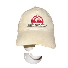 Quiksilver Beige Snapback Hat Unisex Adjustab...