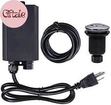 Garbage Disposal Air Switch Kit Sink Top Waste Disposal Stainless Steel On/Off A