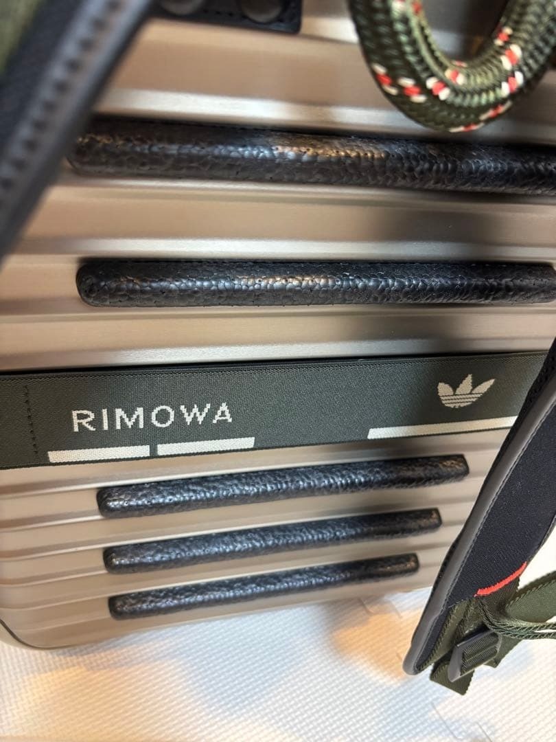 Adidas x Rimowa originals NMD aluminium backpack 17.5*13.9*6.6