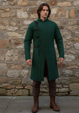 Medieval Cotton Gambeson Thick Padded Gambeson Aketon SCA LARP Jacket Armor