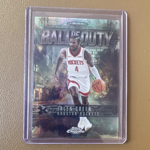 2025 Topps Chrome Jalen Green Base (RAW)