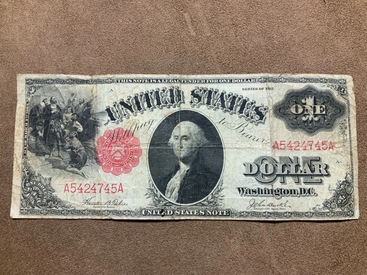 1917年 ONE DOLLAR  Circulated $1 1917 Year United States Large Size Notes for sale | eBay