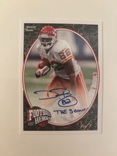 Dwayne Bowe Football Heroes Upper Deck 2008 Auto 1/1