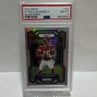 Panini 2023 Prizm Patrick Mahomes II #149 Silver Prizm Chiefs PSA 8