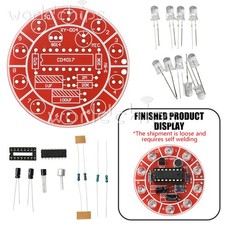 DC 3-5V Voice-Control LED Flowing Light Electronic DIY Kits Soldering Practice