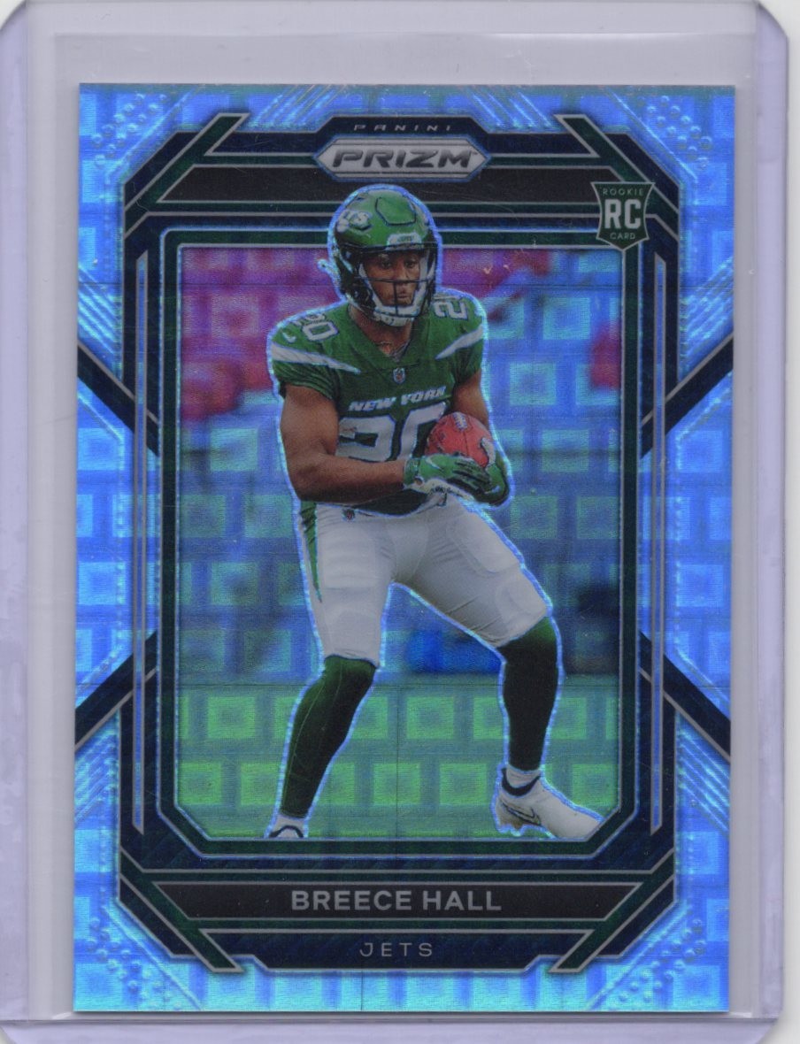 2022 Panini Prizm Breece Hall Pandora Prizm RC /400 #317 New York Jets