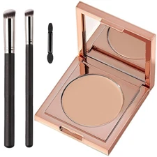 Colored Clay CC Undereye Corrector – Dark Circle Concealer with 3 Brushes