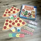 Vintage 1987 PIZZA PARTY Board Game Parker Brothers 100% COMPLETE  Instructions