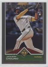 2024 Topps Transcendent Collection Icons Chrome Jackson Chourio #76 1cc7