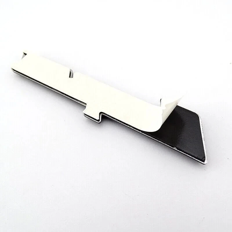 Adesivo emblema caixa de ferramentas encaixe cromado prata 8" logotipo crachá – aparência de metal - Imagem 2 de 3