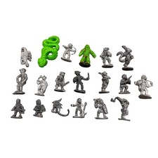 19 Vintage 1980s Grenadier / Other Miniature Lead Figurines Dungeon  Dragons