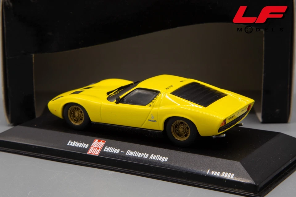 1:43 Lamborghini Miura Exklusive AutoBild Edition - Minichamps - Immagine 2 di 4