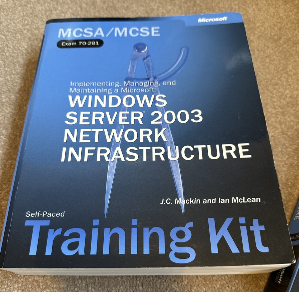 Microsoft MCSA MCSE Windows Server 2003 Core Requirements Study and
