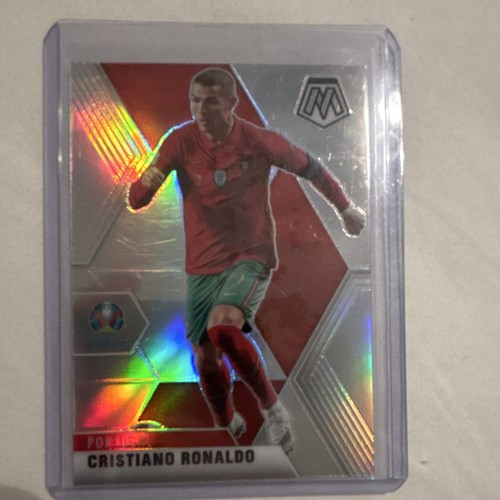 2021 Panini Mosaic UEFA Euro 2020 Cristiano Ronaldo Silver Prizm Portugal SP