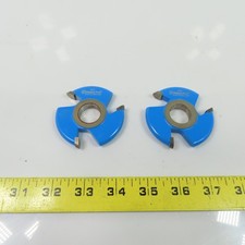 Amana Tool 972 Carbide Tipped 3-Wing Flute 3/16" Radius x 2-5/8" OD NEW Lot Of 2