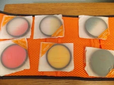 6 K&F Concept Digital HD 58Mm Slim Filter Digital Pink Yellow Green & Graduated