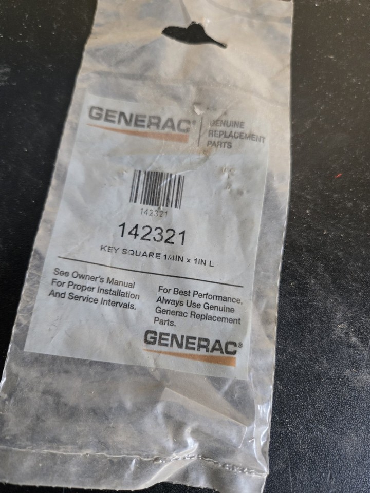Generac 142321 Key Square 1/4 x 1 in/ Bin 35 | eBay