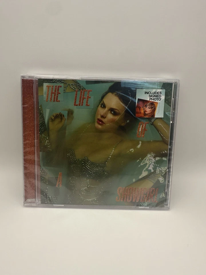 Taylor Swift Showgirl CD + Signed Photo(s) #1 #2 #3 #4 | IN-HAND - Image 4 of 4