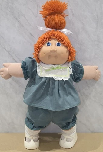 Vintage Jesmar Cabbage Patch Kid Headmold 2 HM2 tuxedo dress
