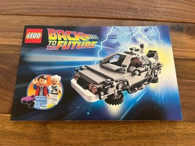 Lego Ideas The DeLorean Time Machine (21103) Adult Owned / Complete