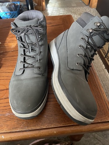 mens 13 HAWKE & Co SEDONA gray hybrid BOOT sneakers WATERPROOF High Tops EUC