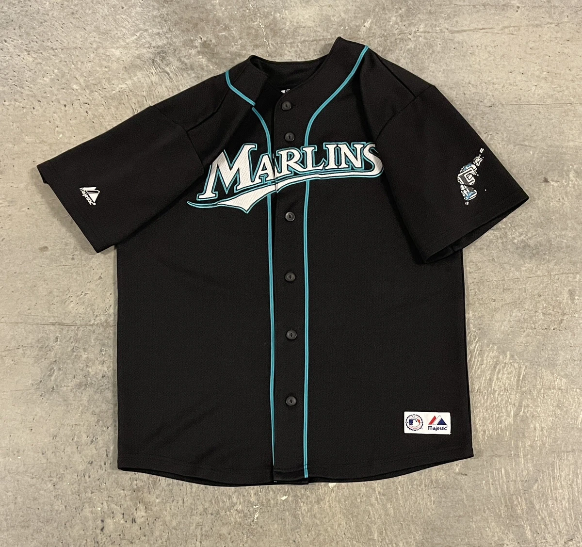 Boy s Majestic Florida Marlins MLB Baseball Jersey Youth Size