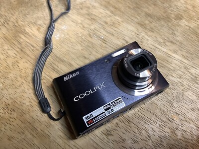 美品　デジカメ　Nikon Coolpix S610 中古】(ニコン) Nikon ニコン COOLPIX S610 ブラツク｜ナニワ