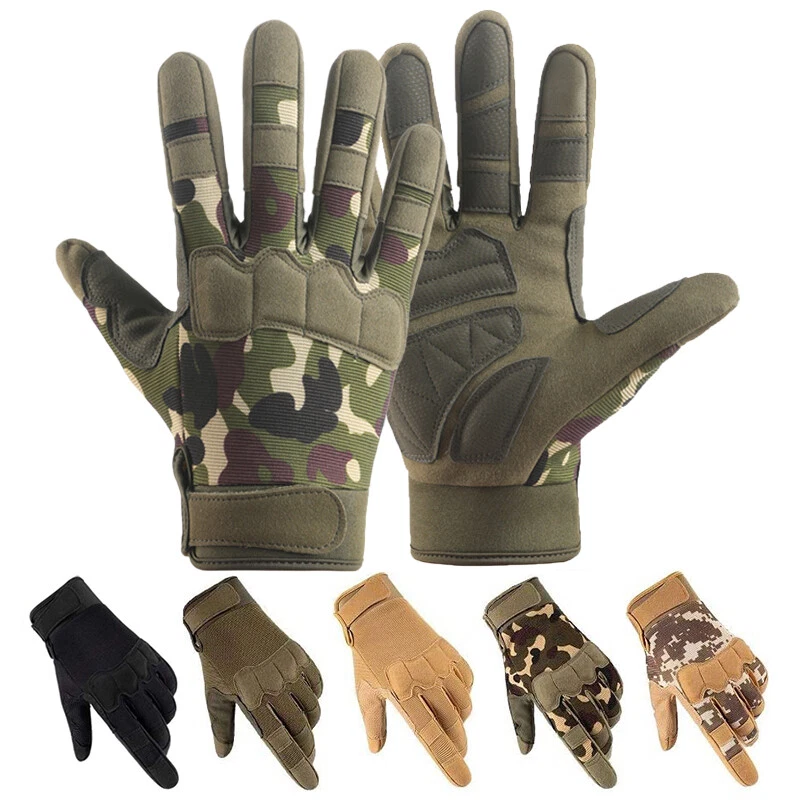 Taktische Handschuhe Herren Kampfhandschuhe Einsatzhandschuhe zum Wandern, Jagen - Bild 1 von 4