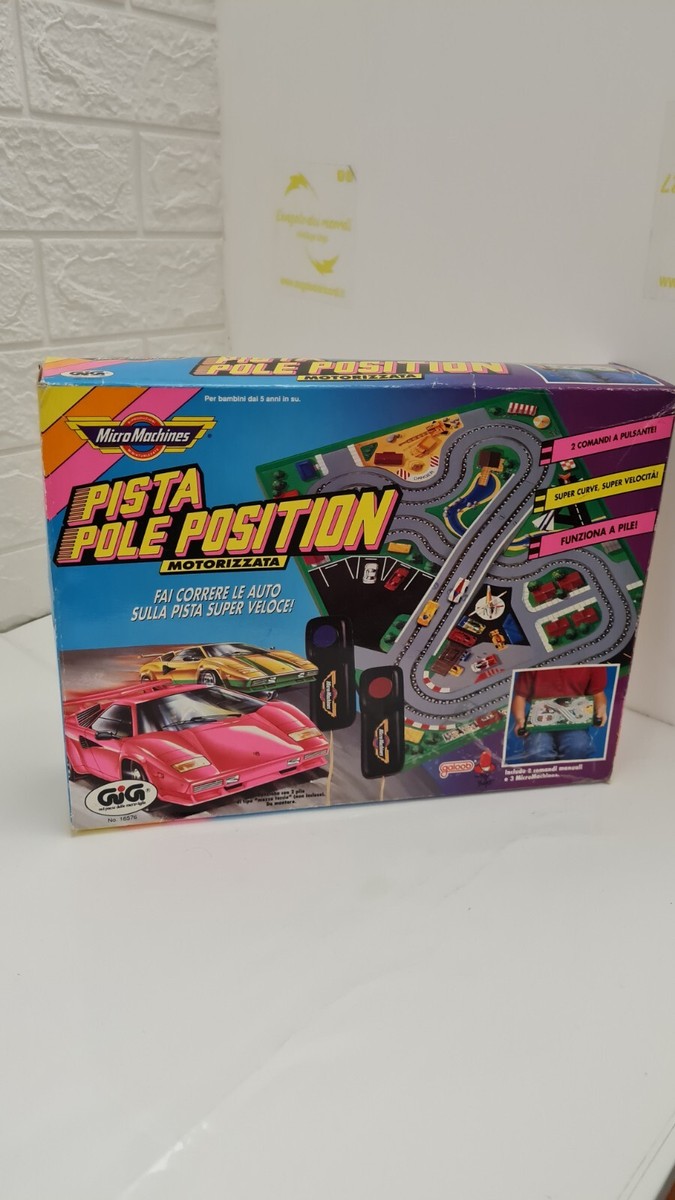 Micro Machines Pista Pole Position Gig Galoob LEGGERE DESCRIZIONE