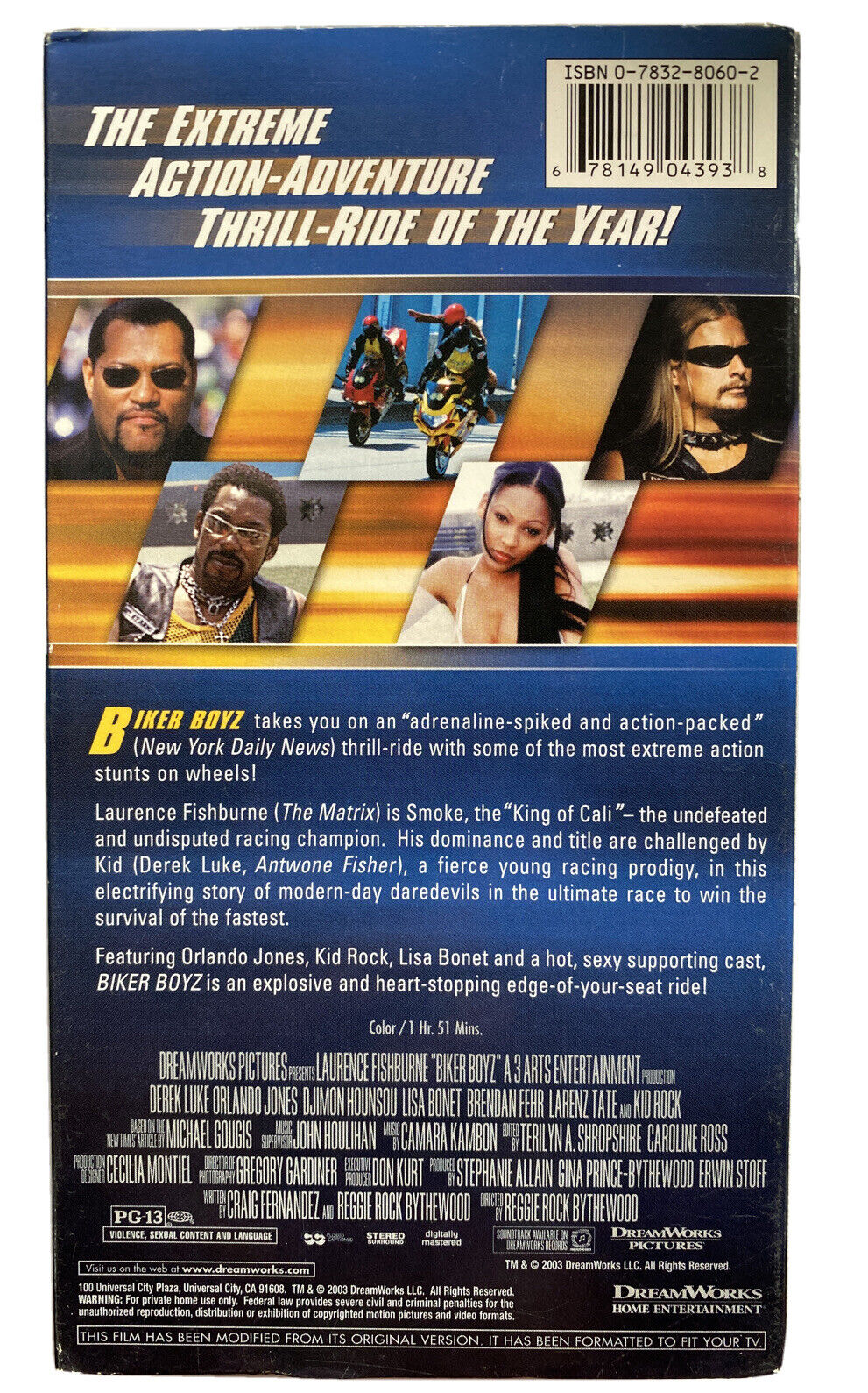 Dvd biker Boyz - Corridas Clandestinas Com Laurence Fishburne